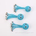 new-design octopus cat toy with bell toys